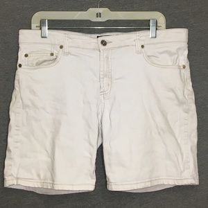 Ralph Lauren Polo Ivory Jean Shorts 12